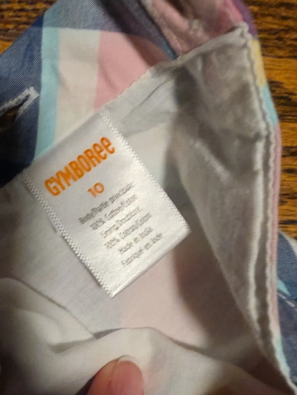 Gymboree Plaid Sundress in Pink, Navy & White
